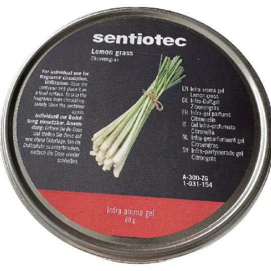 Aroma gel do sauny - citrónová tráva, Sentiotec