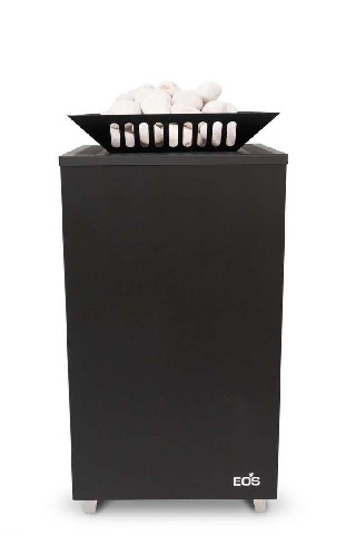 EOS Cubo Avantgarde 12kW černé saunová kamna - stojanová verze 2